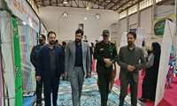بازدید فرماندار شهرستان جاجرم و جمعی از مدیران استانی از نمایشگاه جوانی جمعیت 