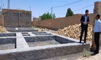 بازدید سرزده آقای صادقی رئیس شبکه بهداشت و درمان شهرستان جاجرم  از پروژه در حال ساخت پانسیون دو واحدی مرکز خدمات جامع سلامت شبانه روزی  سنخواست
