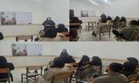 برگزاری جلسه ی  آموزشی به همراه پرسش و پاسخ جهت دانشجویان دانشگاه علمی کاربردی شهرستان جاجرم 