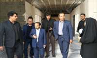بازدید فرماندار محترم از فاز دوم بیمارستان جواد الائمه(ع)