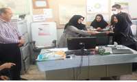 پیام تبریک و بازدید سرپرست شبکه بهداشت و درمان به مناسبت روز بهورز از خانه های بهداشت