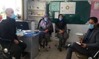 بازدید سرپرست محترم شبکه بهداشت آقای صادقی از خانه بهداشت چهاربید